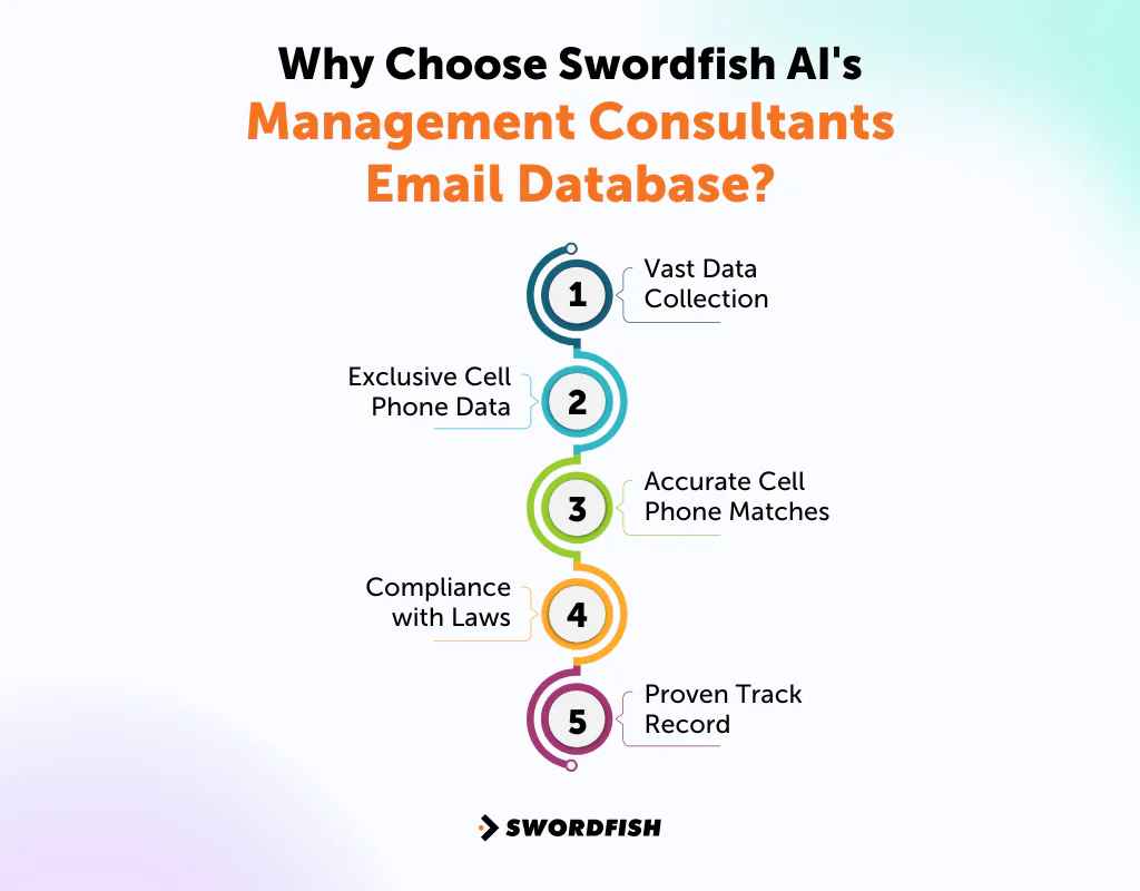 Why Choose Swordfish AI's Management Consultants Email Database