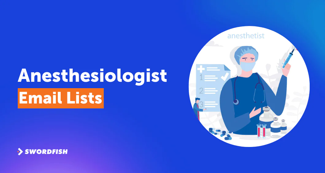 Anesthesiologist email list