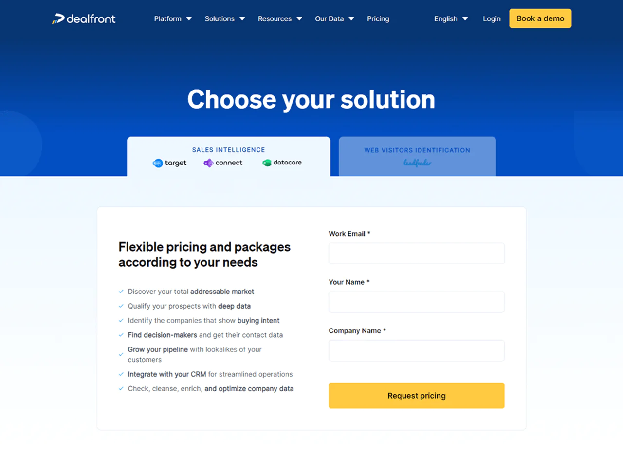 Dealfront-Pricing