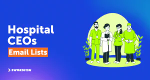 hospital ceos email list
