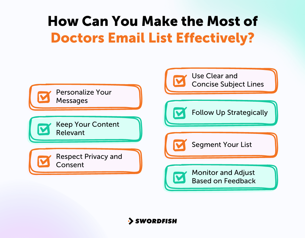 How Can You Make the Most of Doctors Email List Effectively