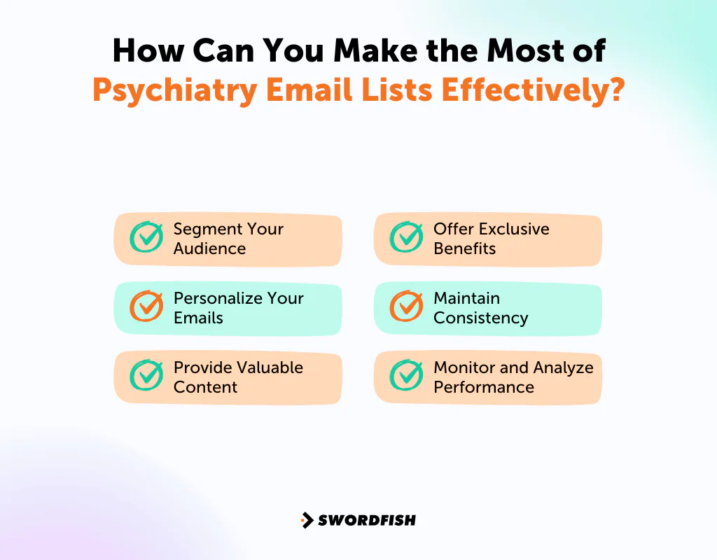 How Can You Make the Most of Psychiatry Email Lists Effectively