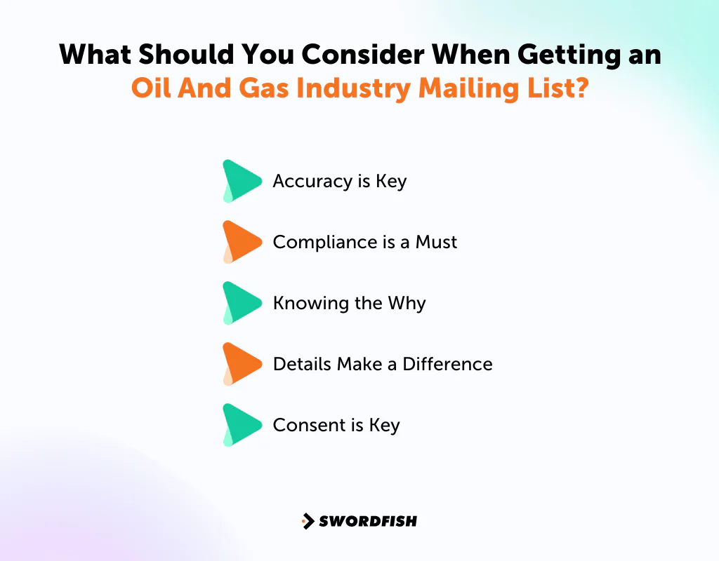 What Should You Consider When Getting an Oil And Gas Industry Mailing List