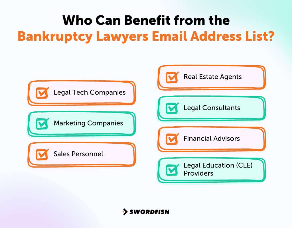 Who Can Benefit from the Bankruptcy Lawyers Email Address List