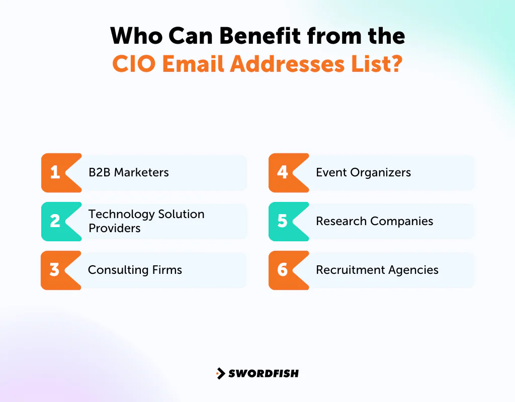 Who Can Benefit from the CIO Email Addresses List