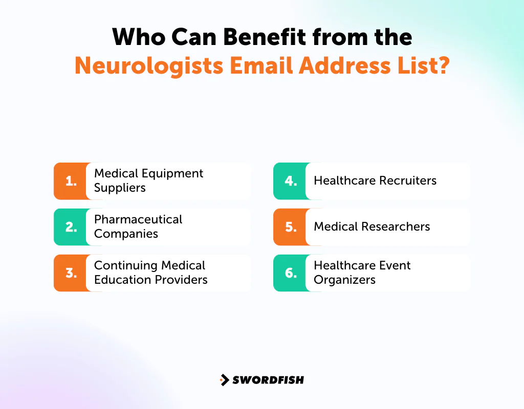 Who Can Benefit from the Neurologists Email Address List