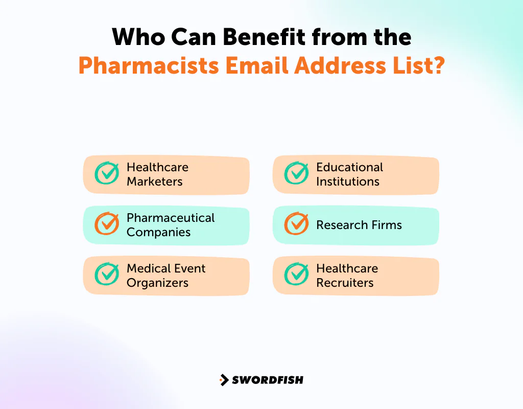 Who Can Benefit from the Pharmacists Email Address List