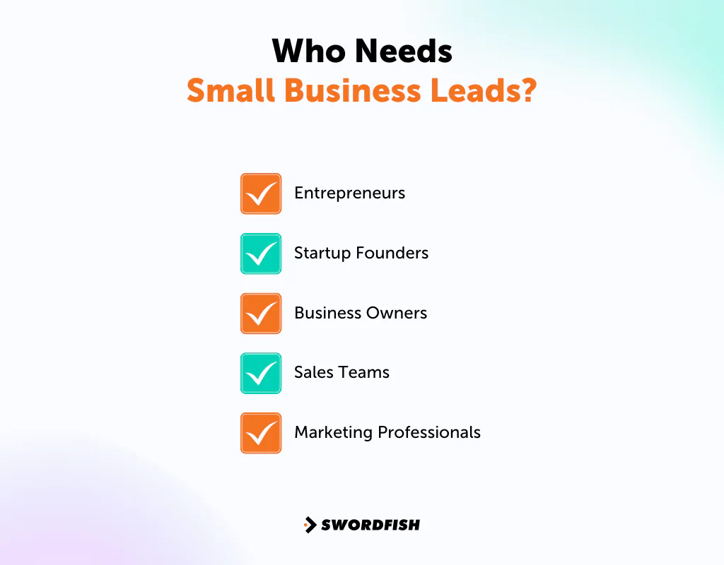 Who Needs Small Business Leads
