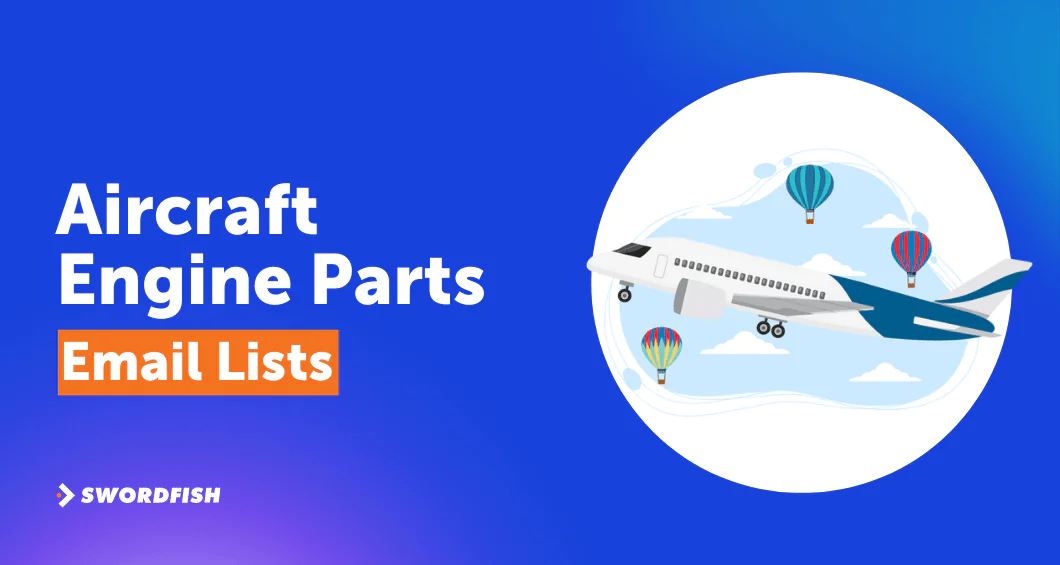 Aircraft engine parts email list