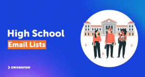 high school email list