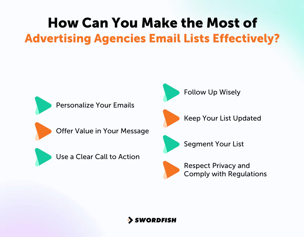 How Can You Make the Most of Advertising Agencies Email Lists Effectively