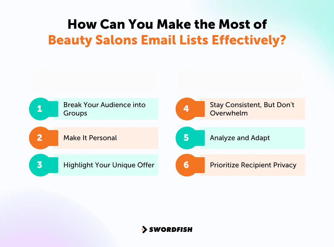 How Can You Make the Most of Beauty Salons Email Lists Effectively