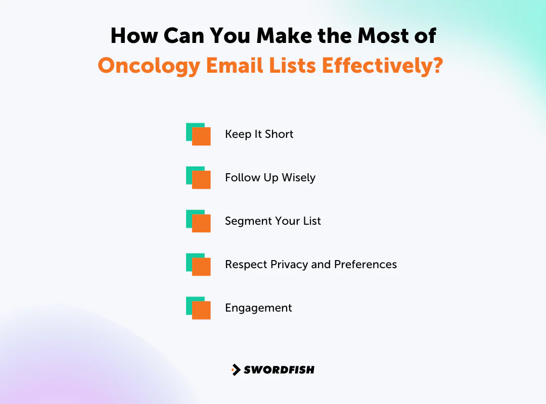 How Can You Make the Most of Oncology Email Lists Effectively