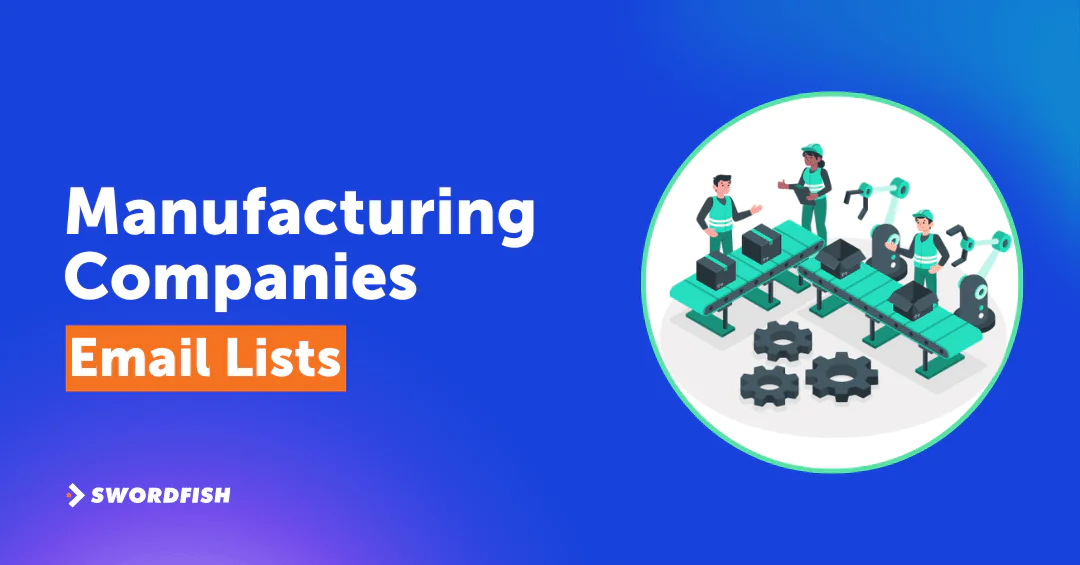 manufacturing companies email list