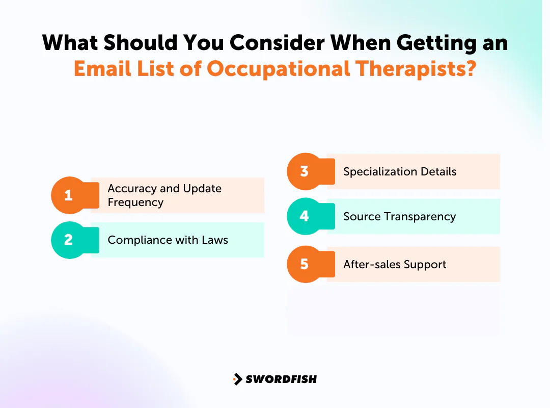 What Should You Consider When Getting an Email List of Occupational Therapists