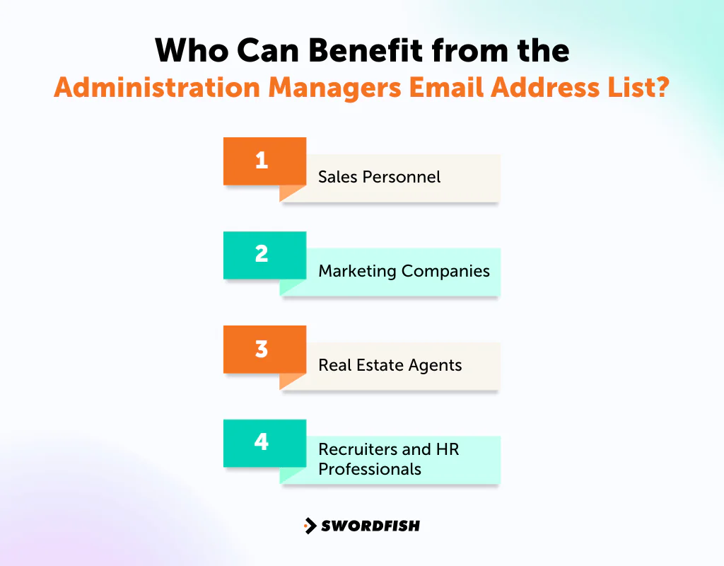Who Can Benefit from the Administration Managers Email Address List