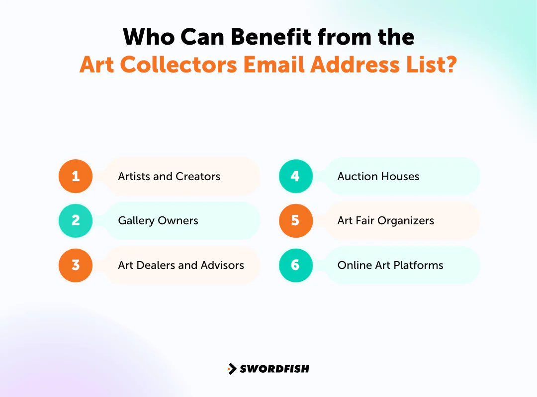 Who Can Benefit from the Art Collectors Email Address List