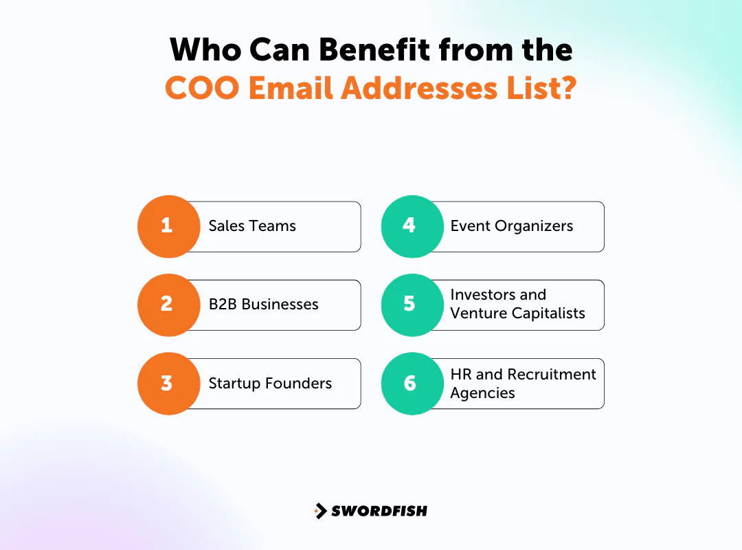 Who Can Benefit from the COO Email Addresses List