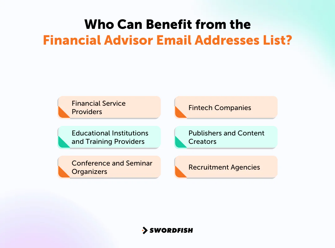 Who Can Benefit from the Financial Advisor Email Addresses List