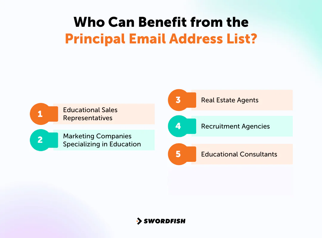 Who Can Benefit from the Principal Email Address List