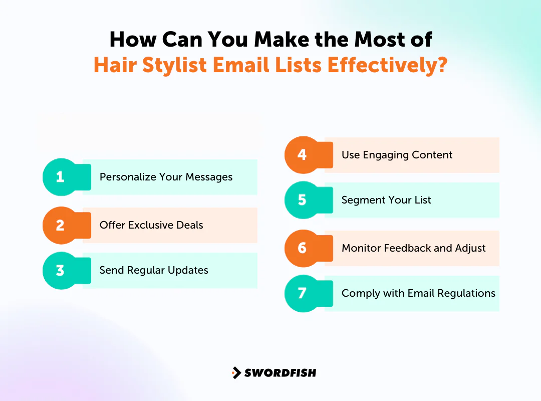 How Can You Make the Most of Hair Stylist Email Lists Effectively