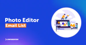 Photo editor email list
