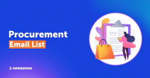 procurement email list