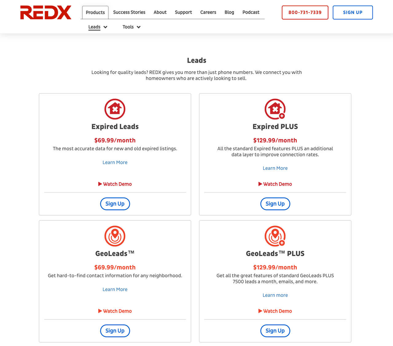 REDX Pricing