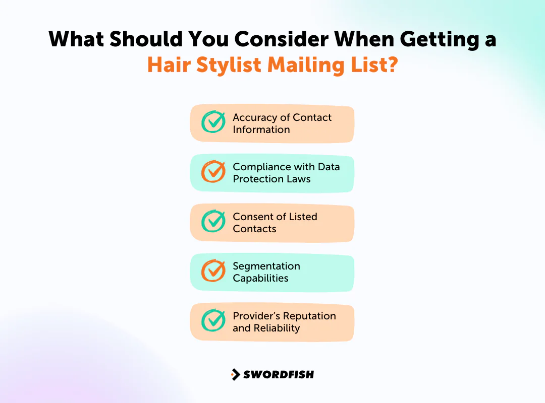 What Should You Consider When Getting a Hair Stylist Mailing List