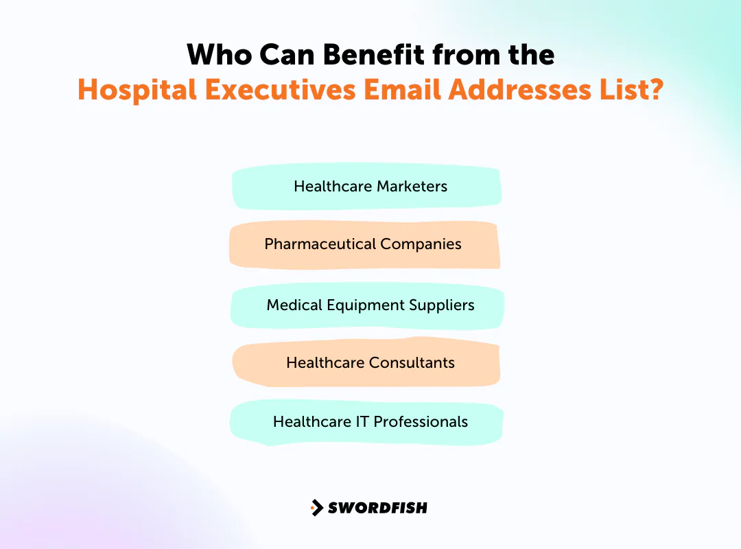 Who Can Benefit from the Hospital Executives Email Addresses List