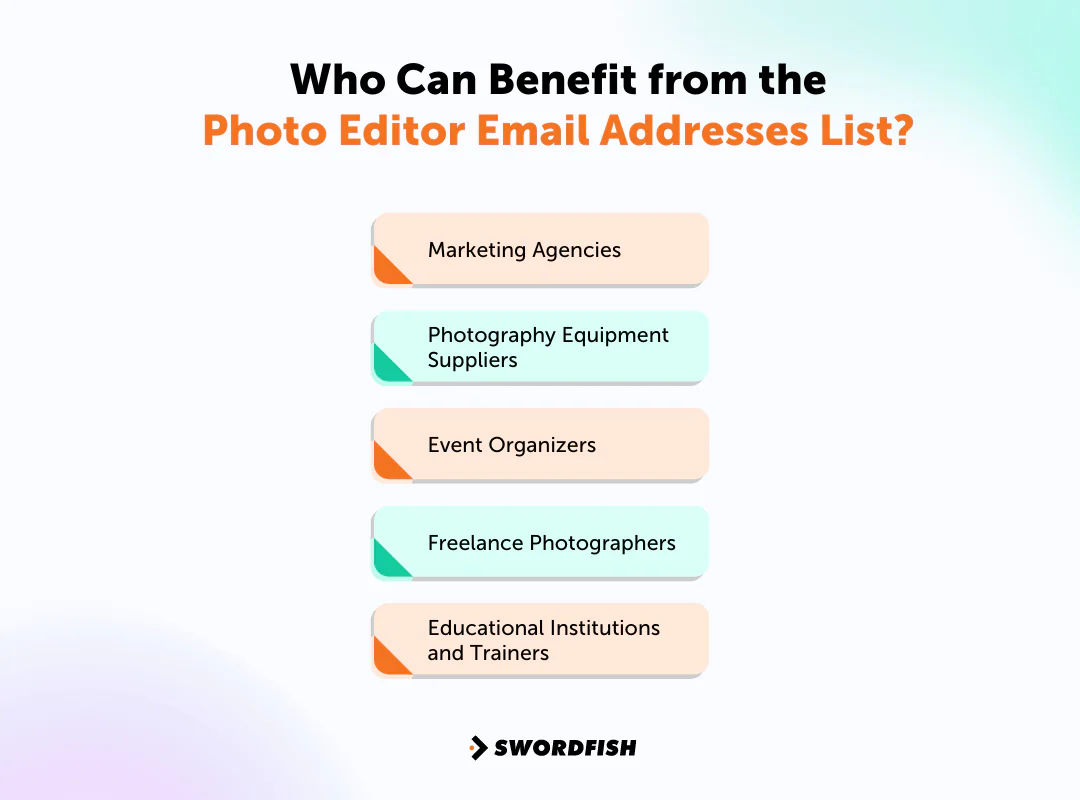 Who Can Benefit from the Photo Editor Email Addresses List
