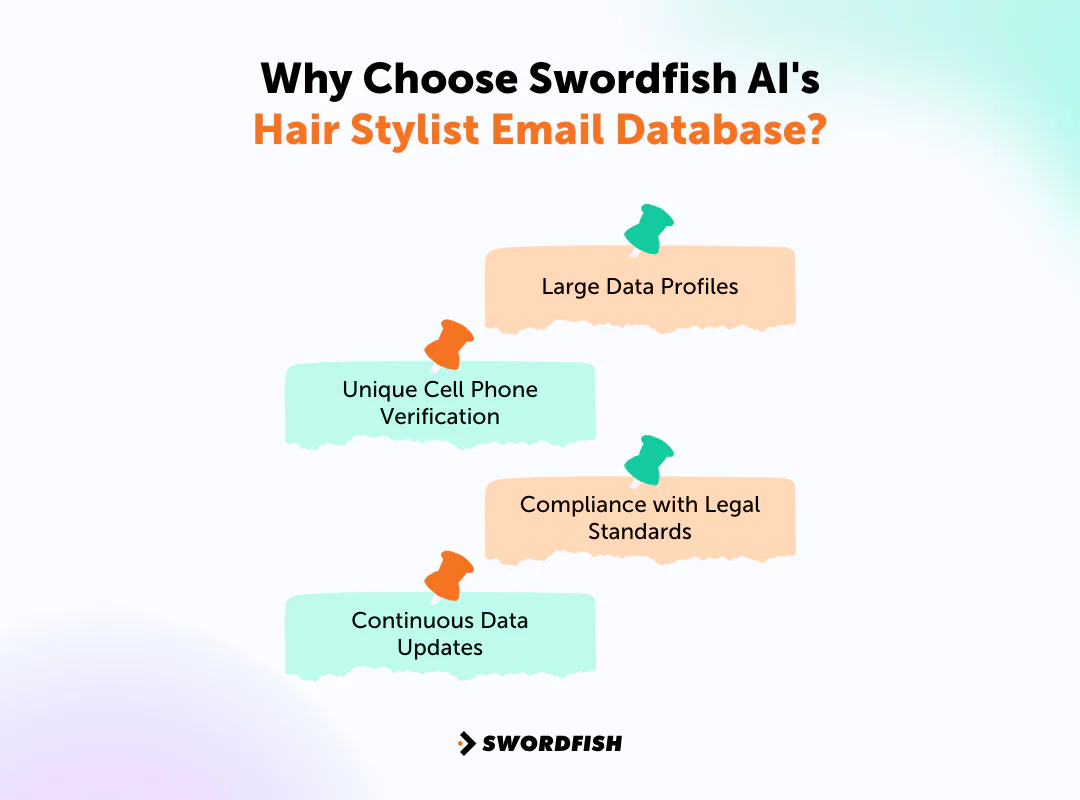 Why Choose Swordfish AI's Hair Stylist Email Database